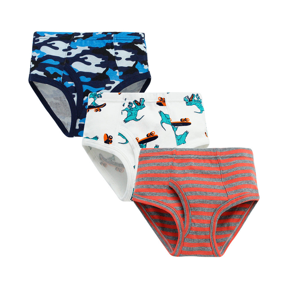 【Promesa】Boy Comfortable Briefs (3-in-1 pack)