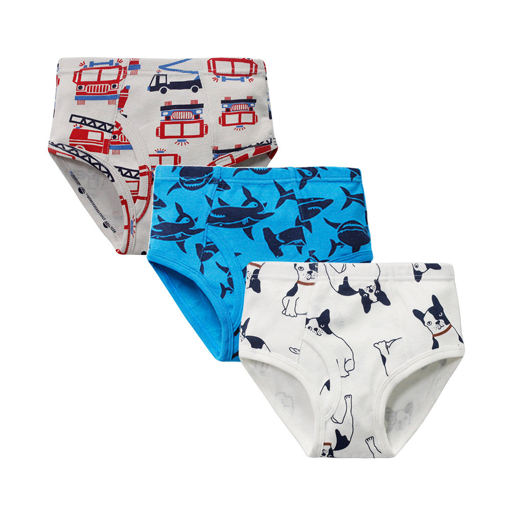 【Promesa】Boy Comfortable Briefs (3-in-1 pack)
