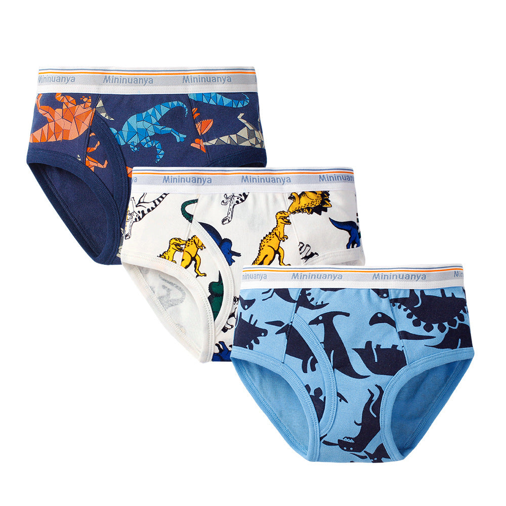 【Promesa】Boy Comfortable 3-in-1 Pack Briefs