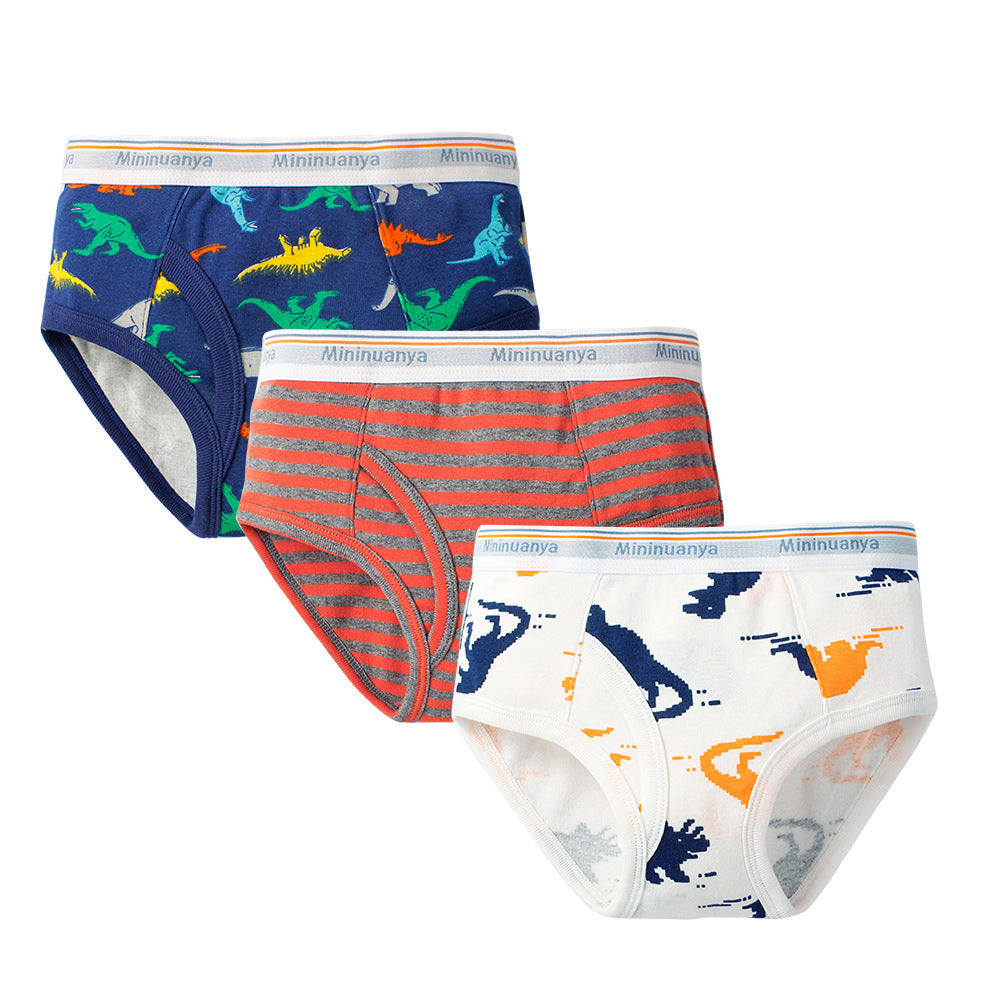 【Promesa】Boy Comfortable 3-in-1 Pack Briefs