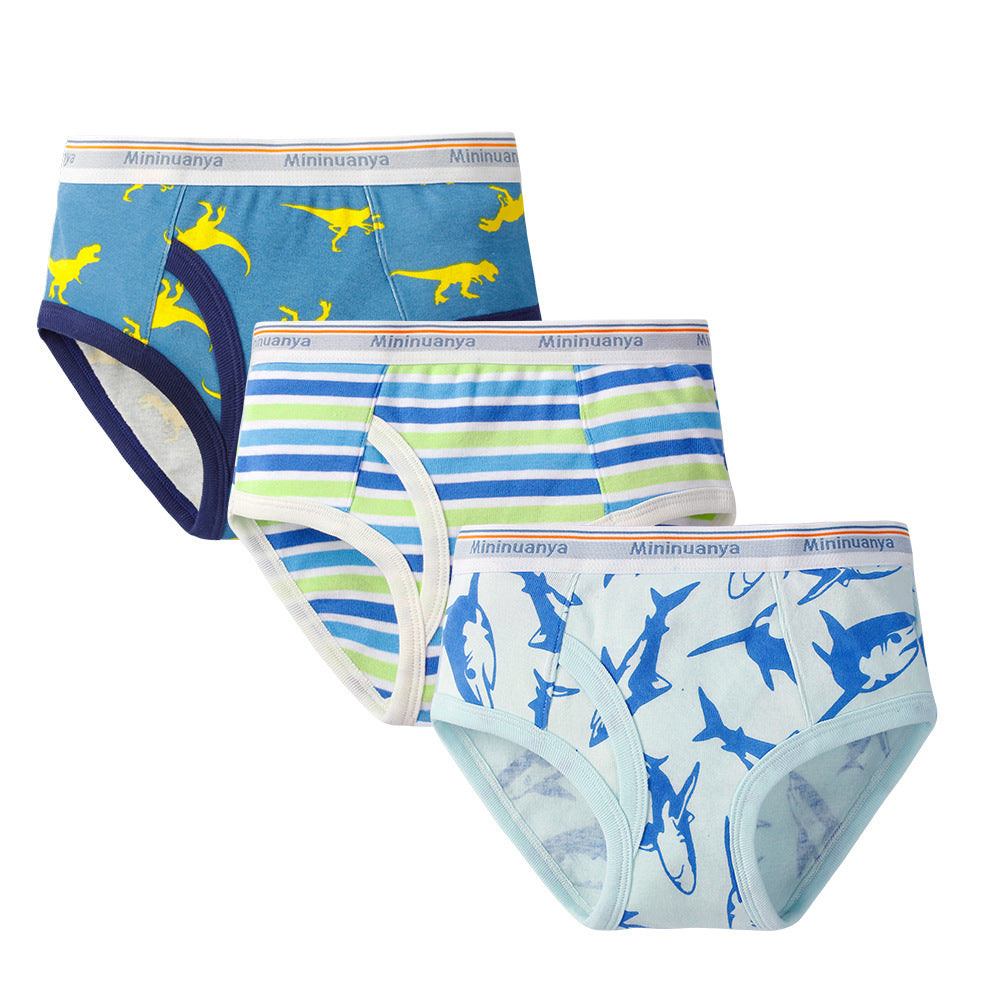【Promesa】Boy Comfortable 3-in-1 Pack Briefs