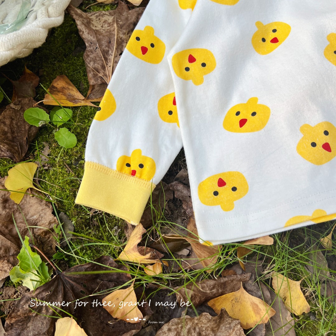 【Promesa】2023 5☆ Quality 100% Cotton Kid High Waist Pajamas
