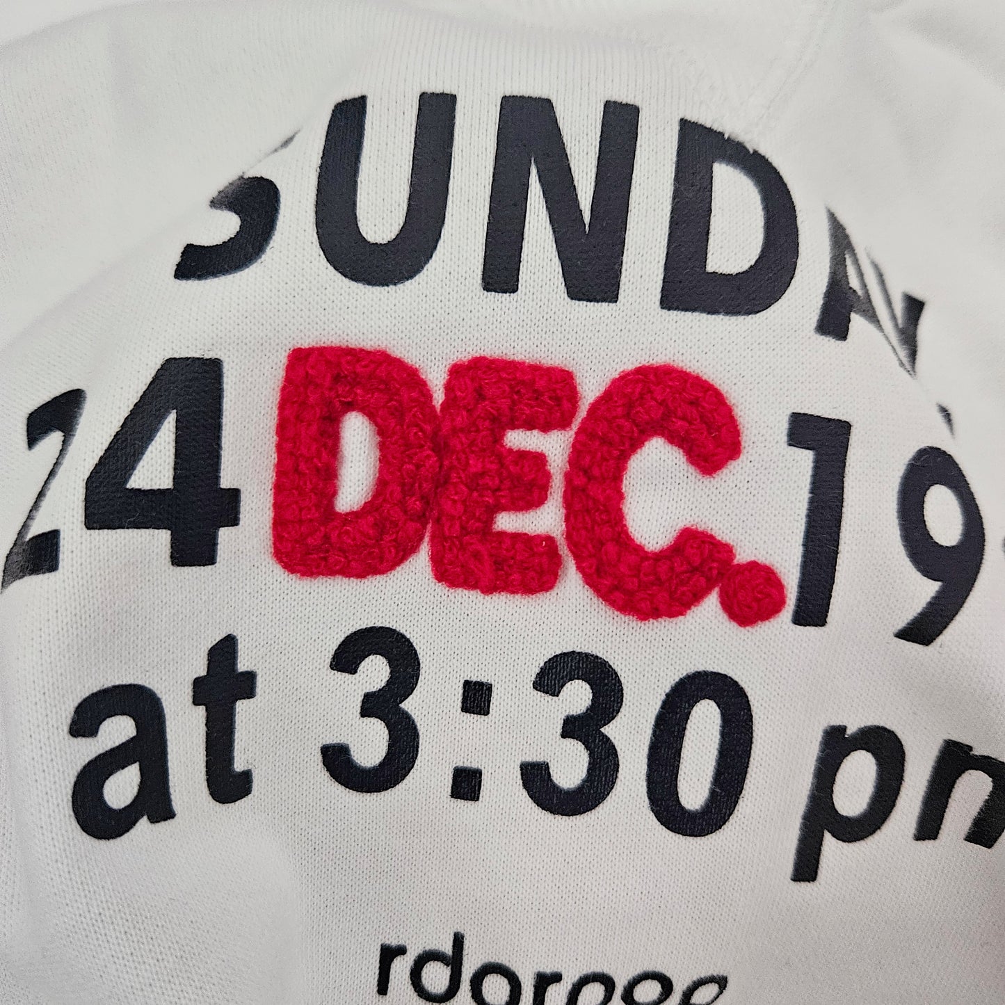 【Promesa】White DEC Sweatshirt
