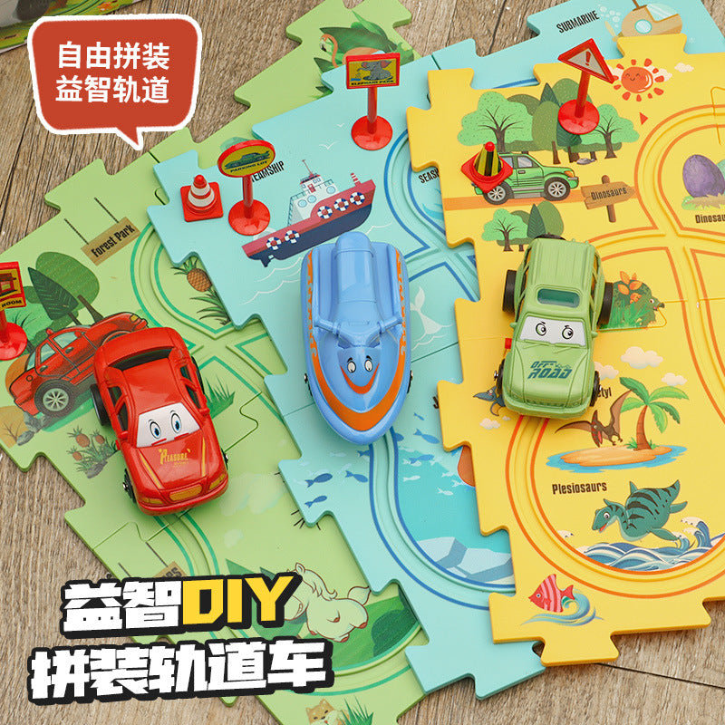 【Promesa】Smart DIY Track Puzzle With Automatic Trnasport