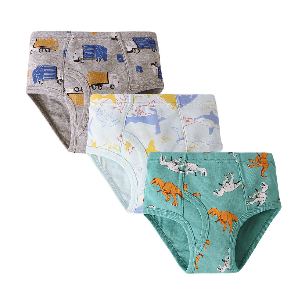 【Promesa】Boy Comfortable Briefs (3-in-1 pack)