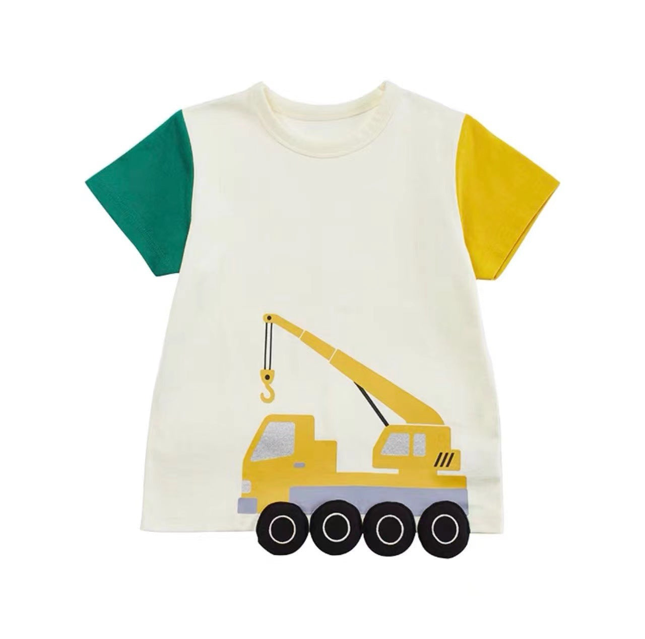 【Promesa】Short Slevees Cute 3D Traffic Top