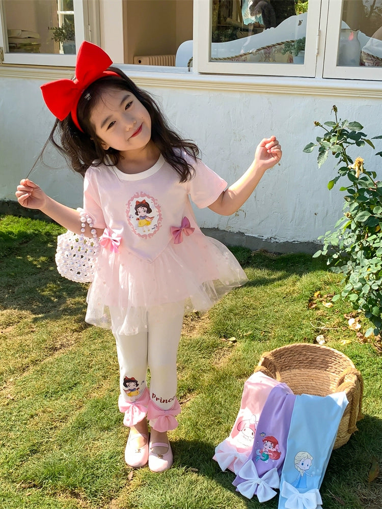 【Promesa】Girl Cute Disney Legging Set