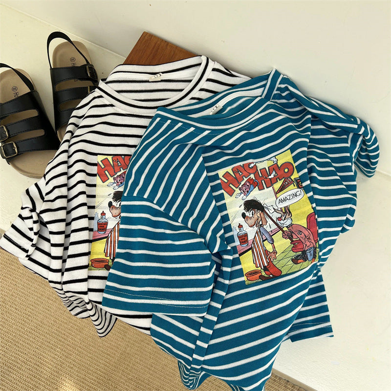 【Promesa】Summer Unisex Hao Hao Icy Silk Top