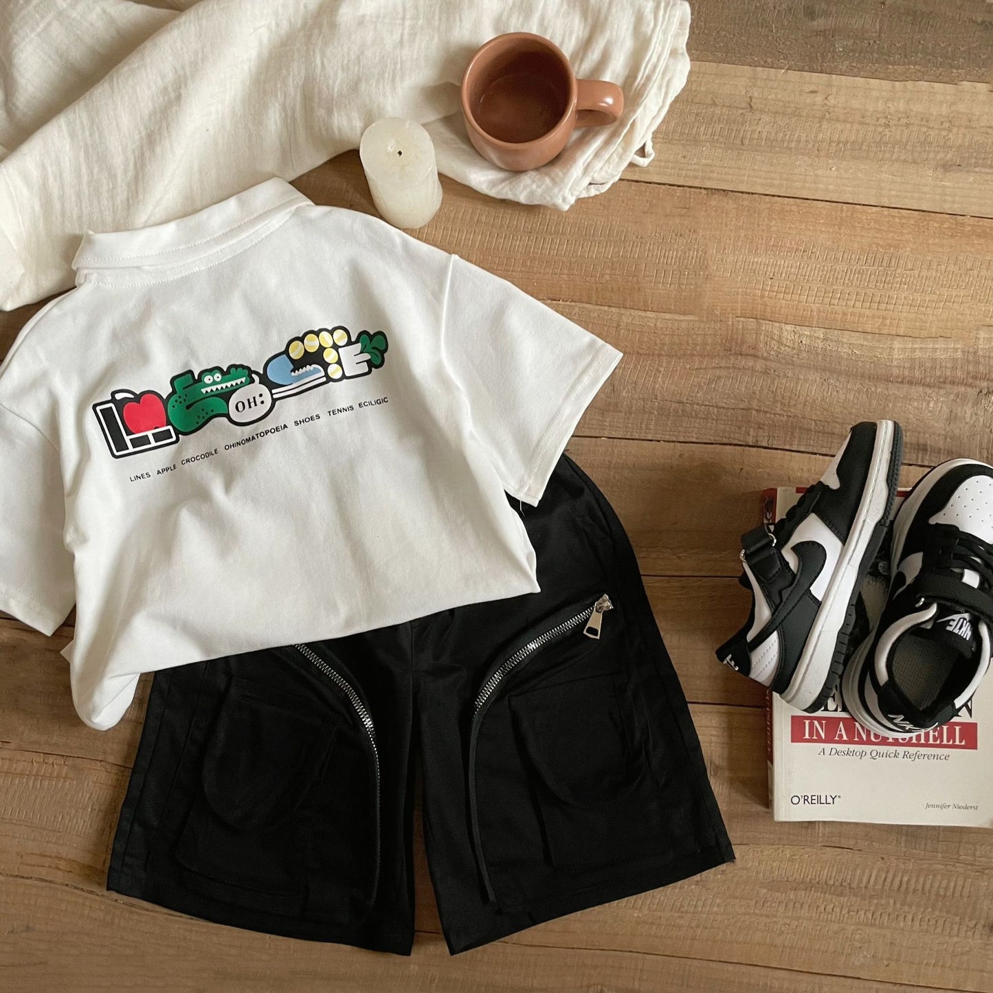 【Promesa】Kid Cargo Shorts