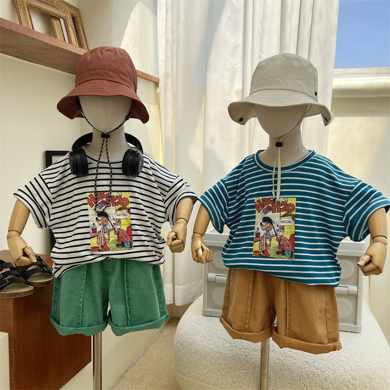 【Promesa】Summer Unisex Hao Hao Icy Silk Top