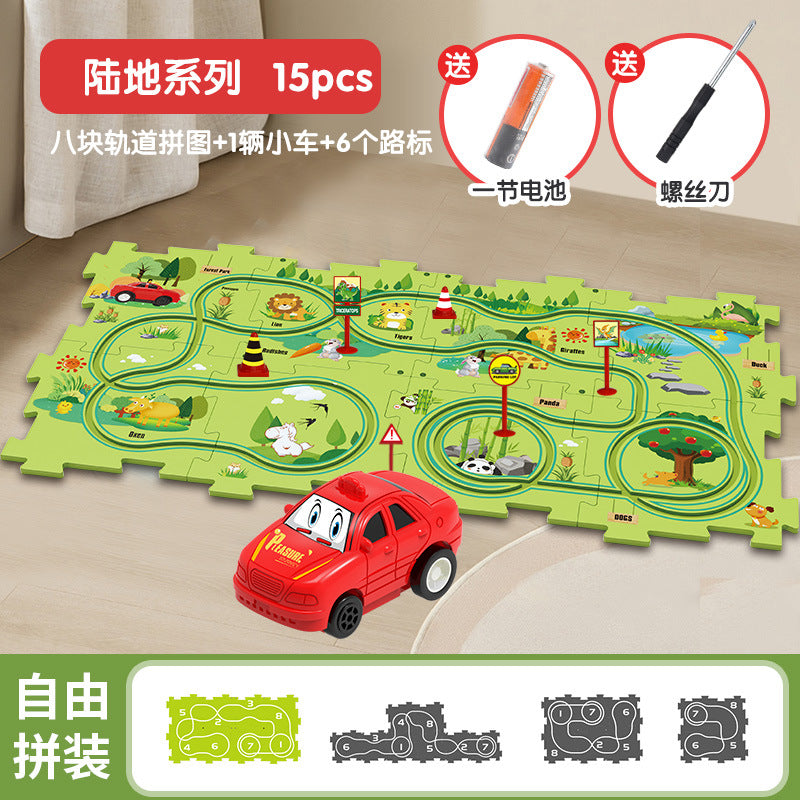 【Promesa】Smart DIY Track Puzzle With Automatic Trnasport
