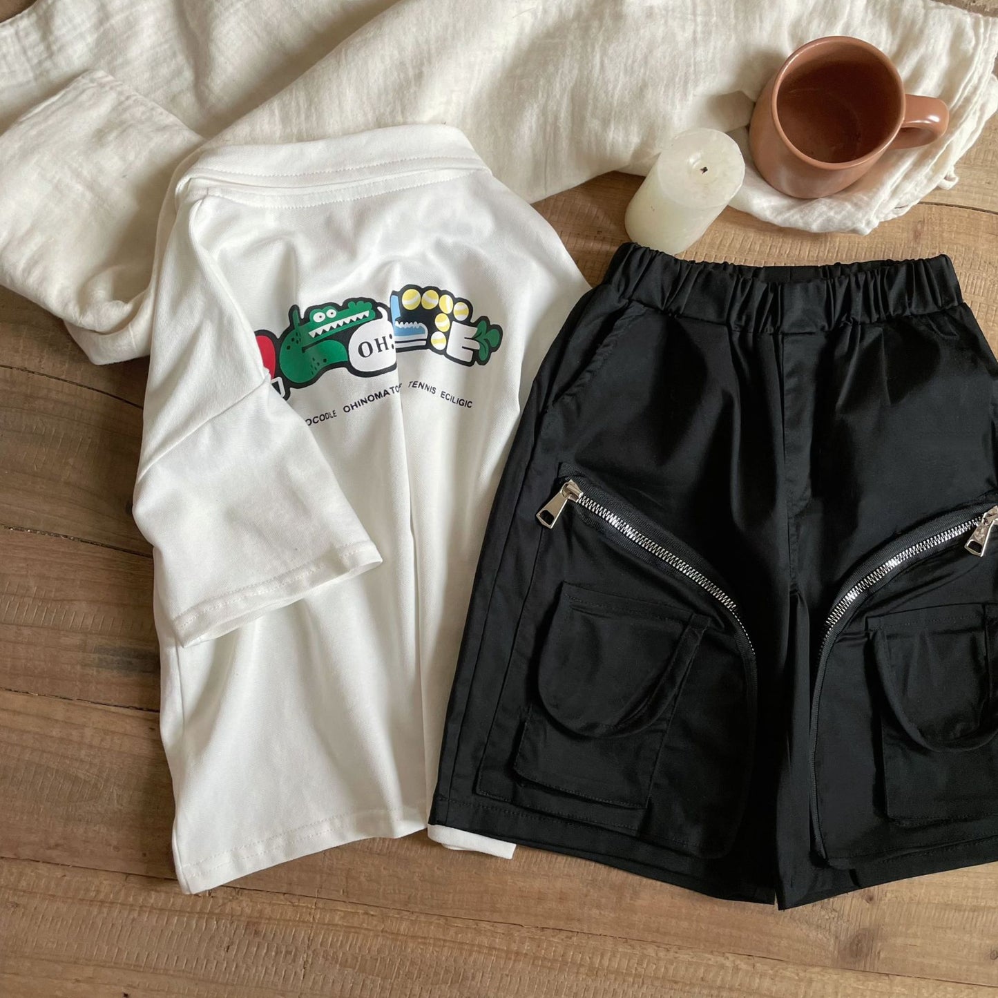 【Promesa】Kid Cargo Shorts