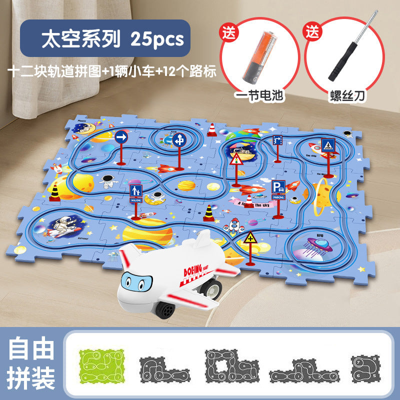 【Promesa】Smart DIY Track Puzzle With Automatic Trnasport