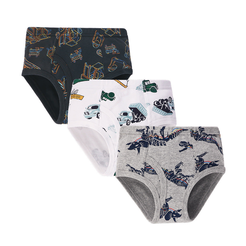 【Promesa】Boy Comfortable Briefs (3-in-1 pack)