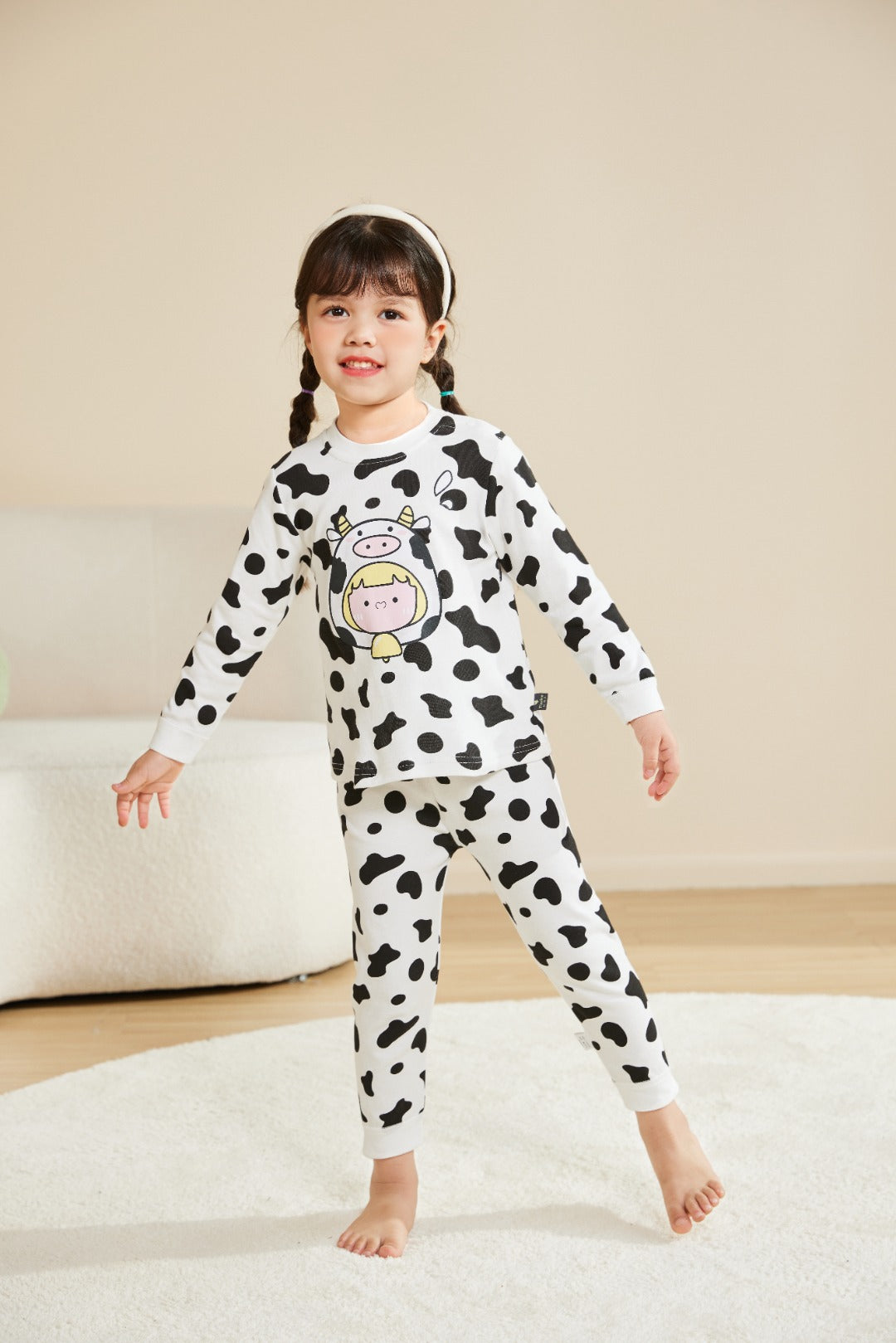 【Promesa】2023 5☆ Quality 100% Cotton Kid High Waist Pajamas