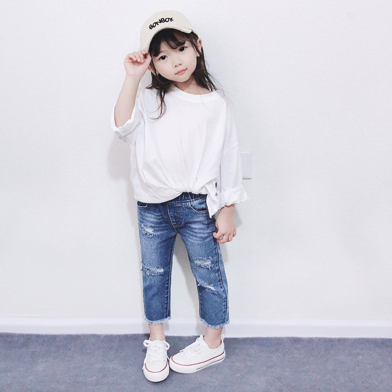 【Promesa】Summer Designer INS Style Unisex Cropped Pants