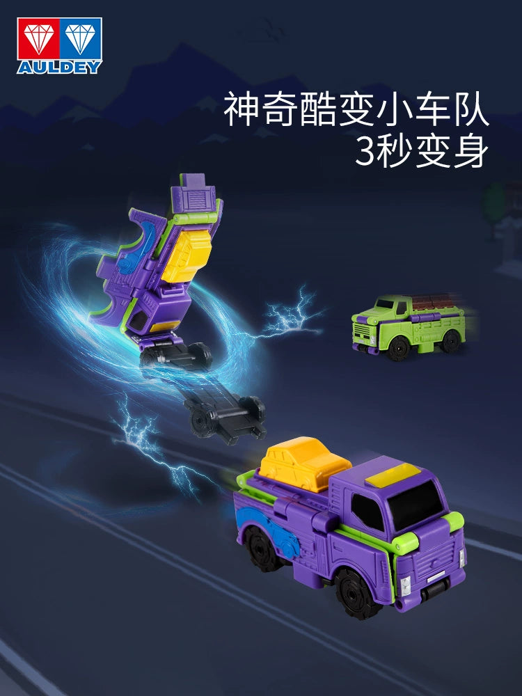 【Promesa】Pocket Cars Transformer With FREE Bucket