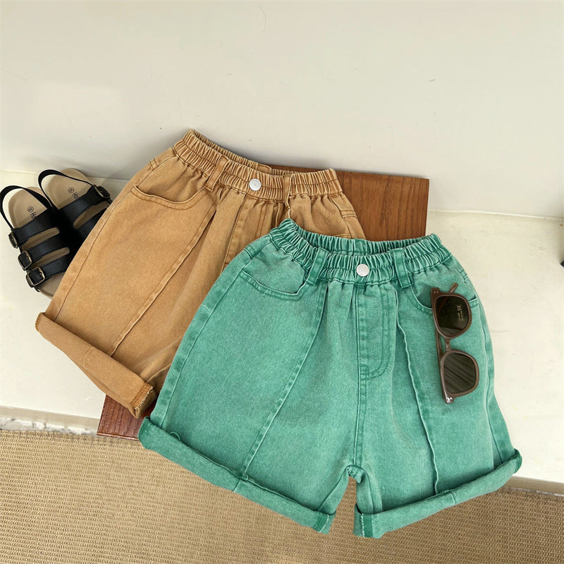 【Promesa】Summer Unisex Vintage Colourful Shorts