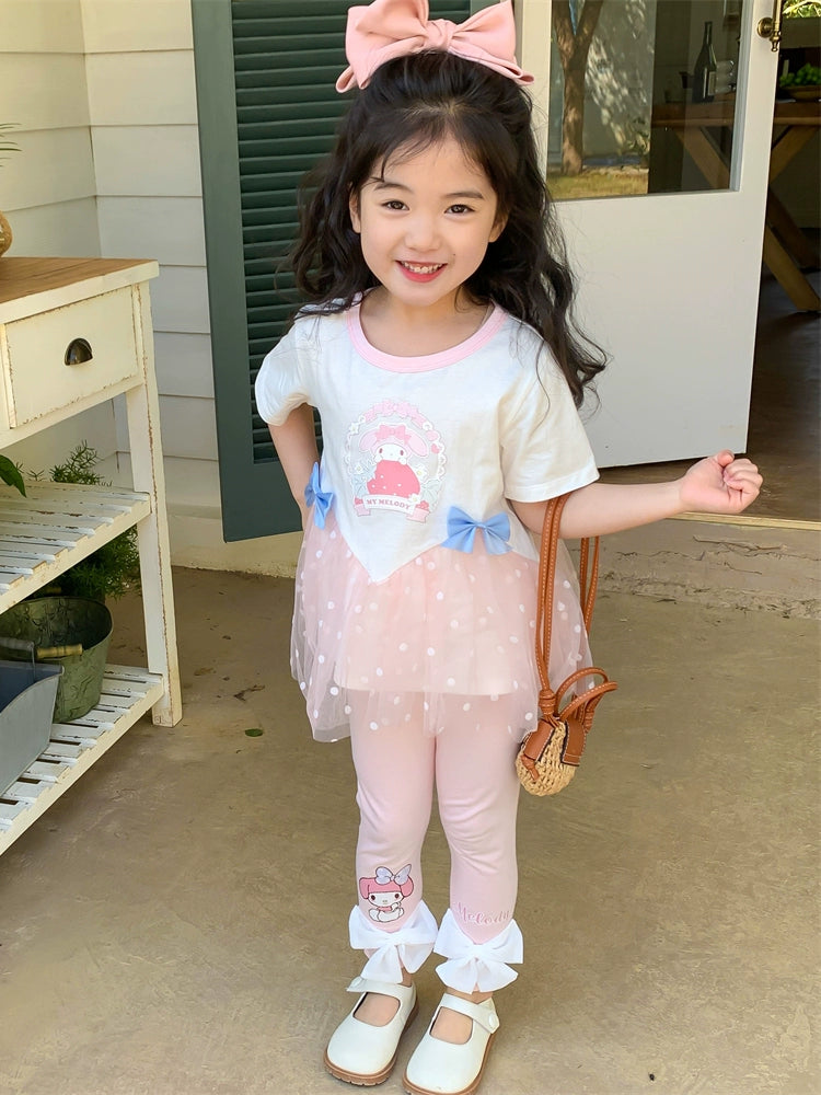 【Promesa】Girl Cute Disney Legging Set
