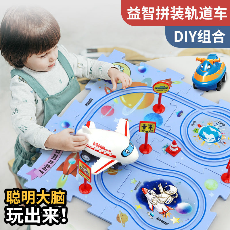 【Promesa】Smart DIY Track Puzzle With Automatic Trnasport