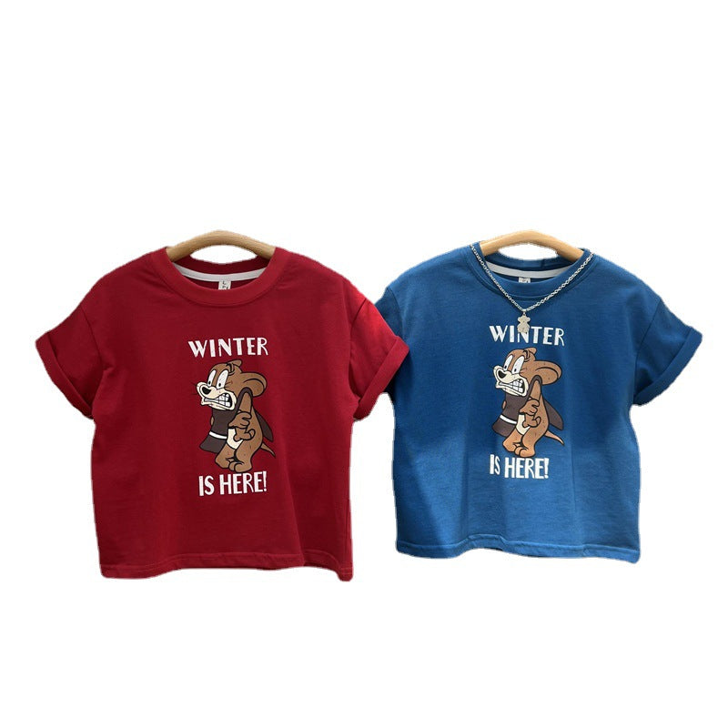【Promesa】Unisex Summer Cute Mousie Top