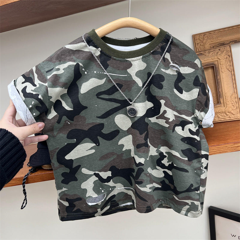 【Promesa】Summer Army Green Base Top