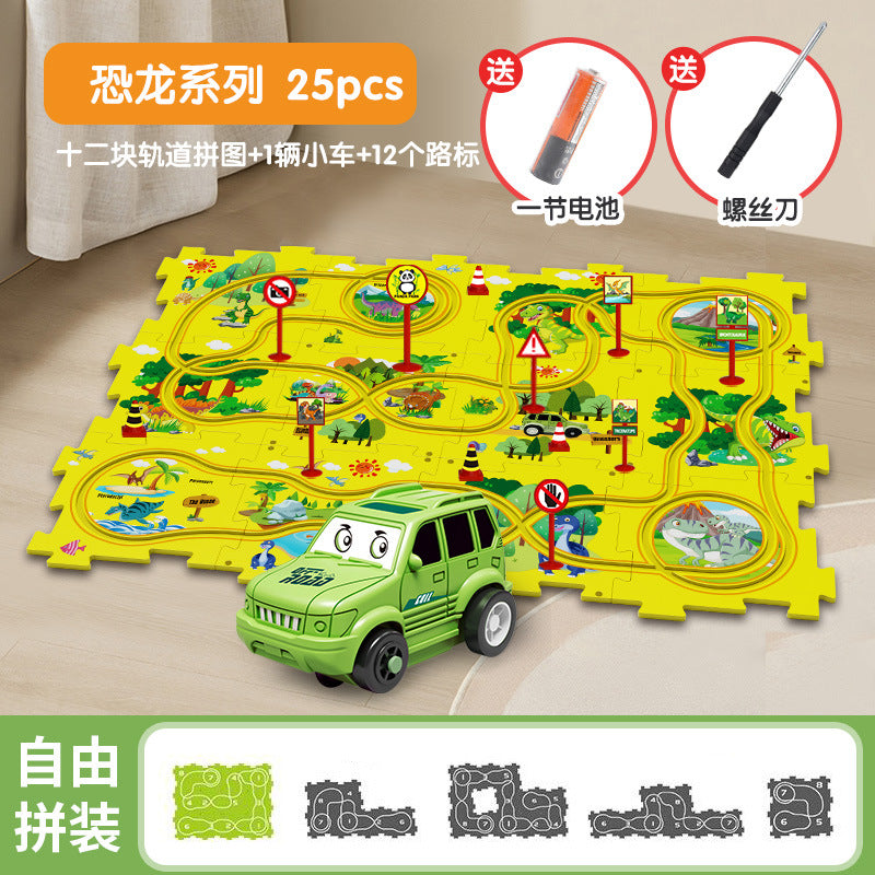 【Promesa】Smart DIY Track Puzzle With Automatic Trnasport