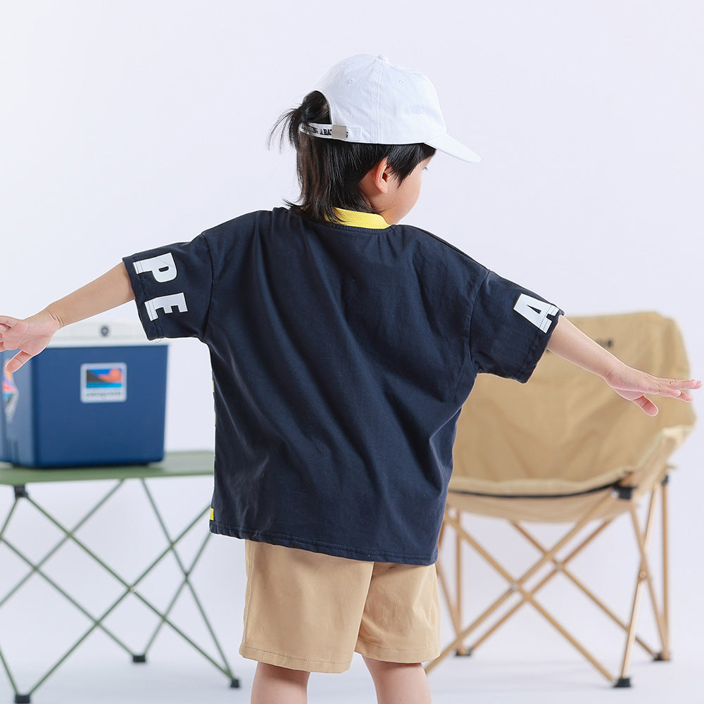 【Promesa】Strips Ape Summer Top