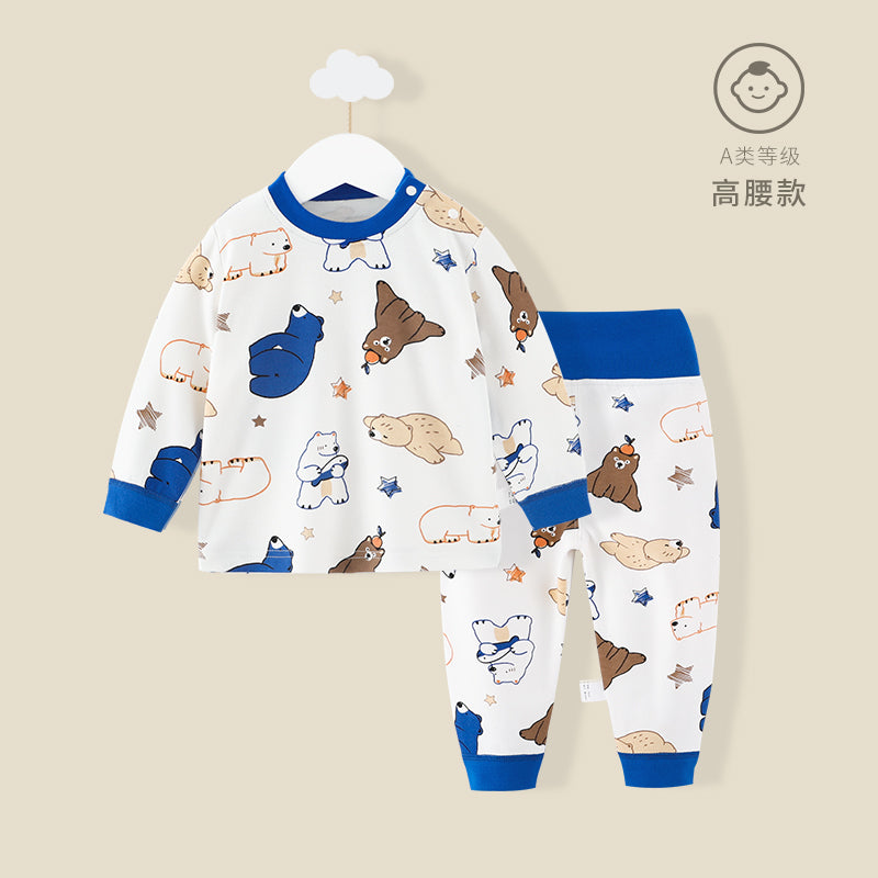 【Promesa】2023 5☆ Quality 100% Cotton Kid High Waist Pajamas