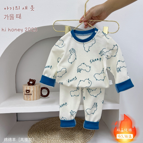 【Promesa】2023 5☆ Quality 100% Cotton Kid High Waist Pajamas