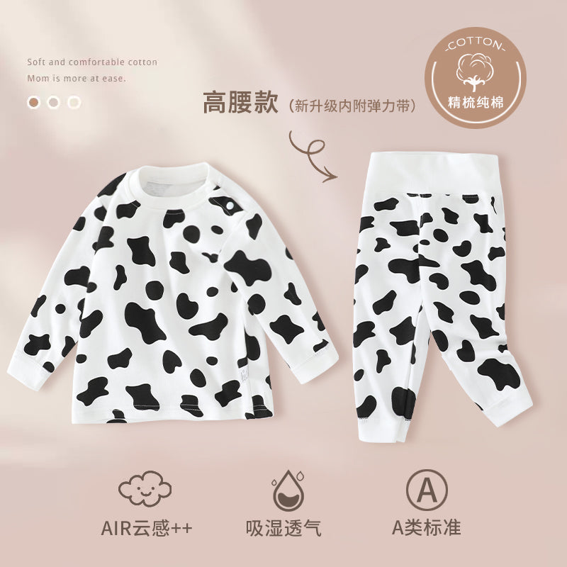 【Promesa】2023 5☆ Quality 100% Cotton Kid High Waist Pajamas