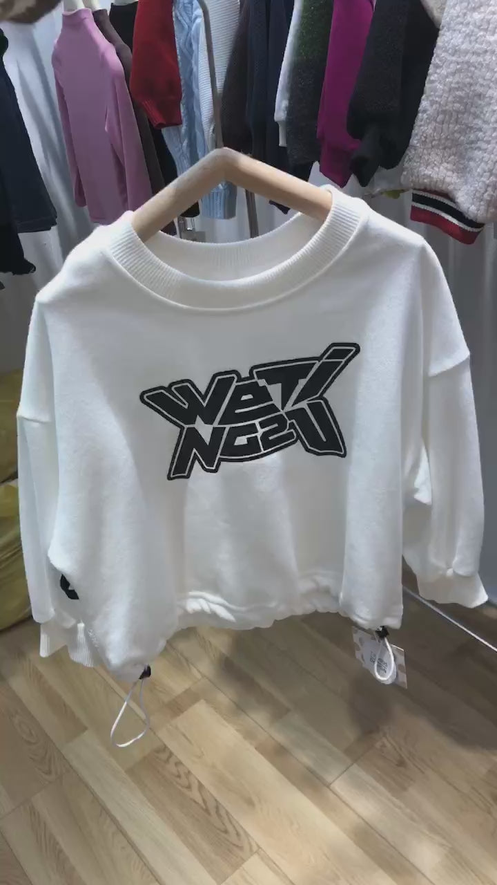 White store sweatshirt designer