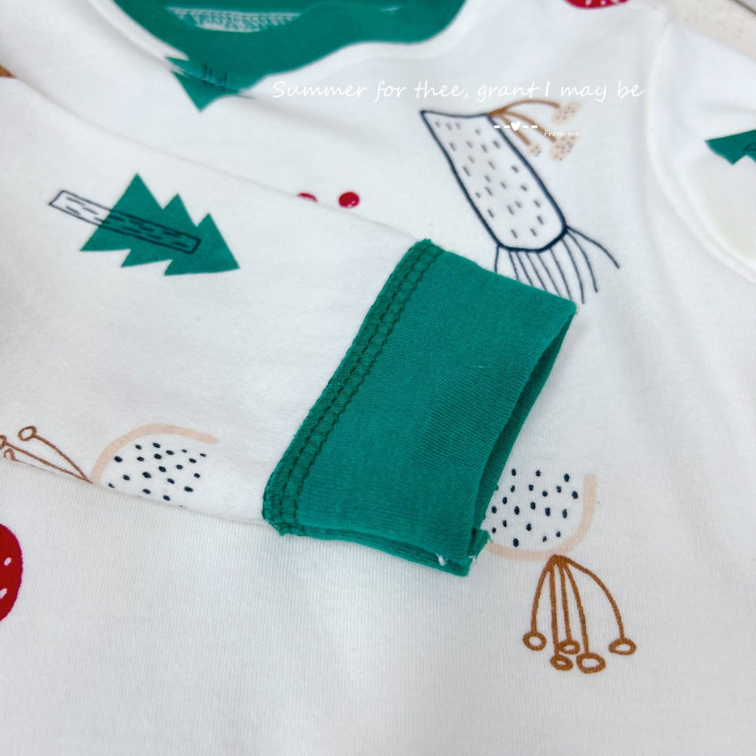 PROMESA独家儿童100%全棉包肚肚高腰家居服睡衣 Kid 100% Cotton High Waist Pajamas