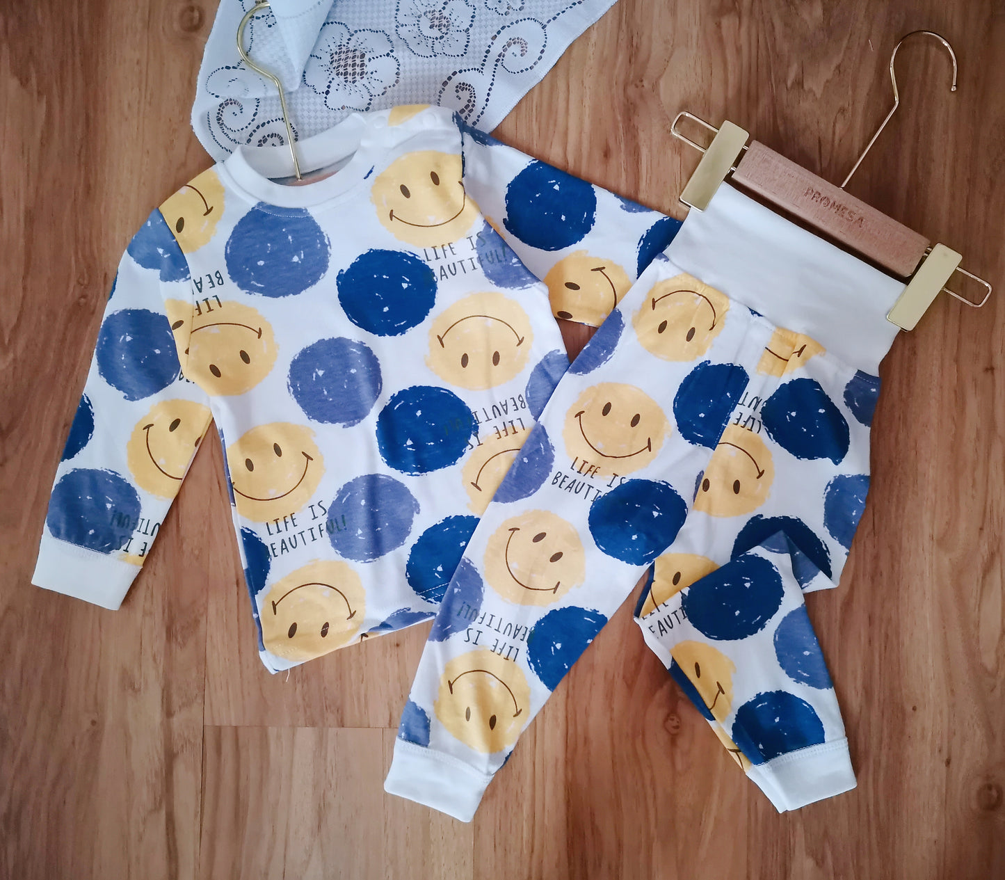 PROMESA独家儿童100%全棉包肚肚高腰家居服睡衣 Kid 100% Cotton High Waist Pajamas