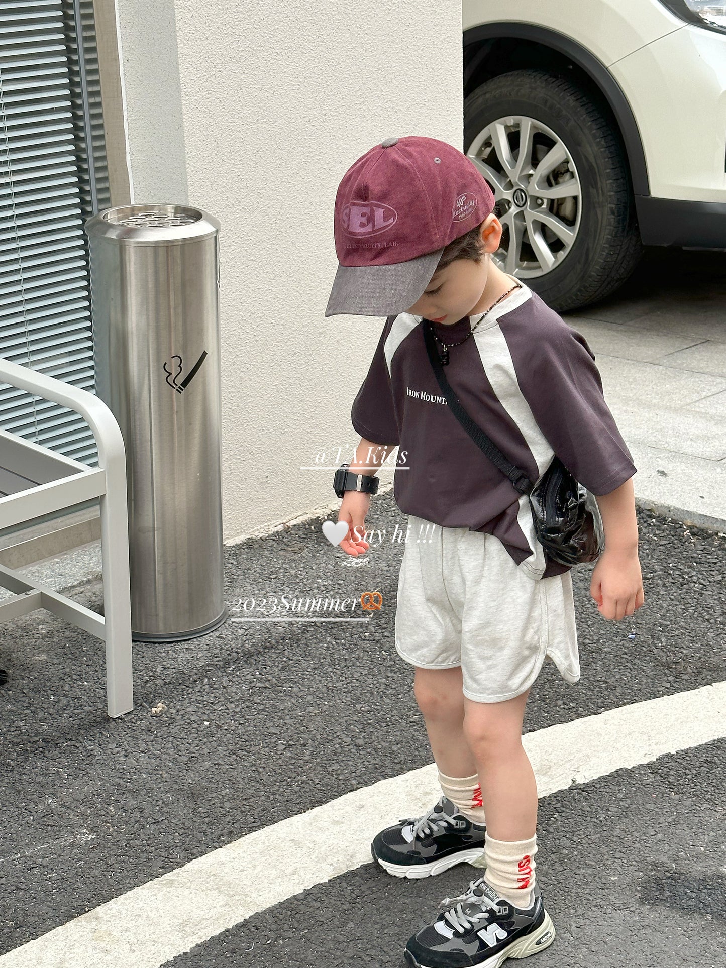 【Promesa】Grey Purple Set Wear