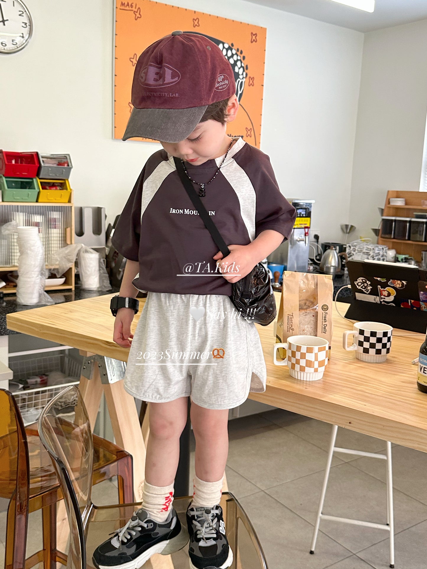 【Promesa】Grey Purple Set Wear