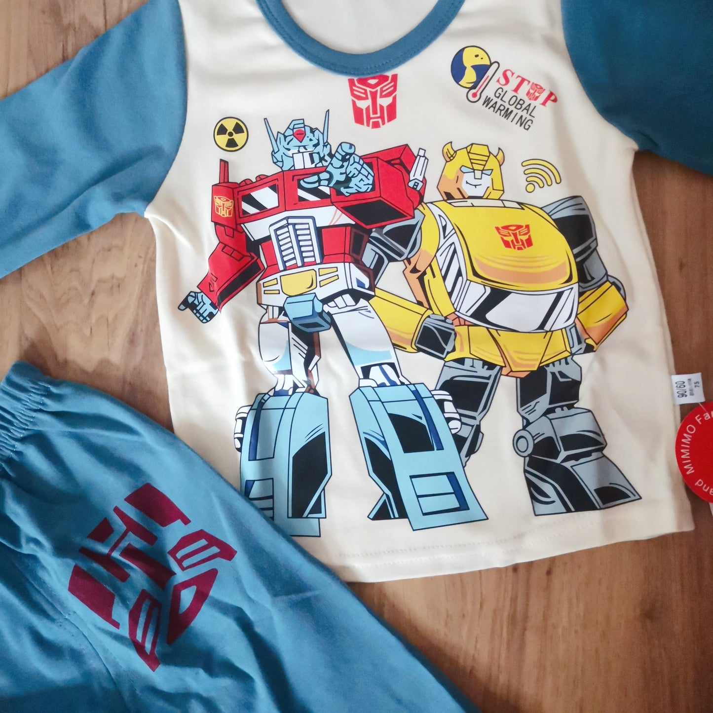 【Promesa】100% Cotton Transformer Pajamas