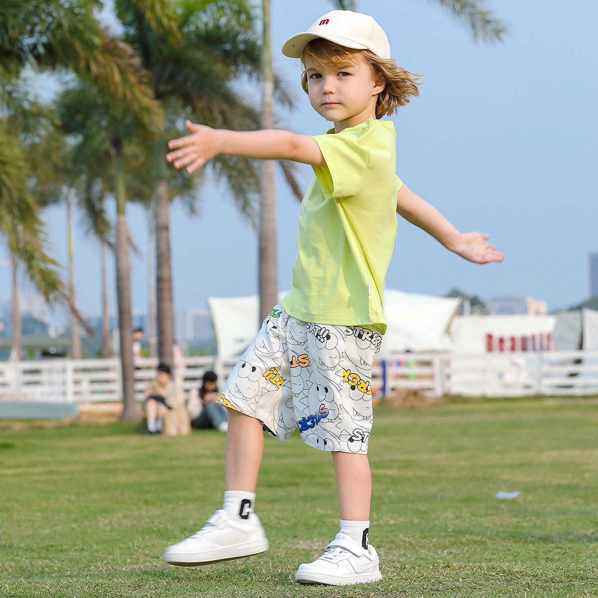 【Promesa】Dinosaurs Shorts