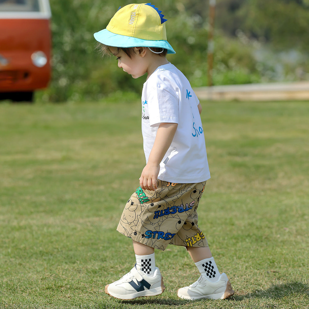 【Promesa】Dinosaurs Shorts