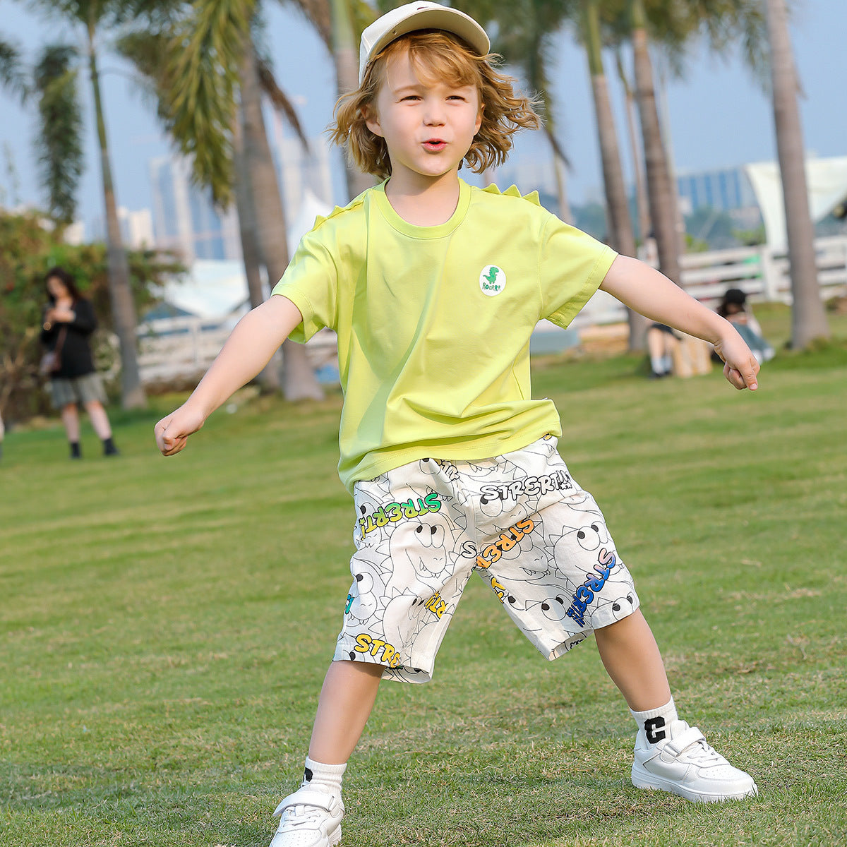 【Promesa】Dinosaurs Shorts