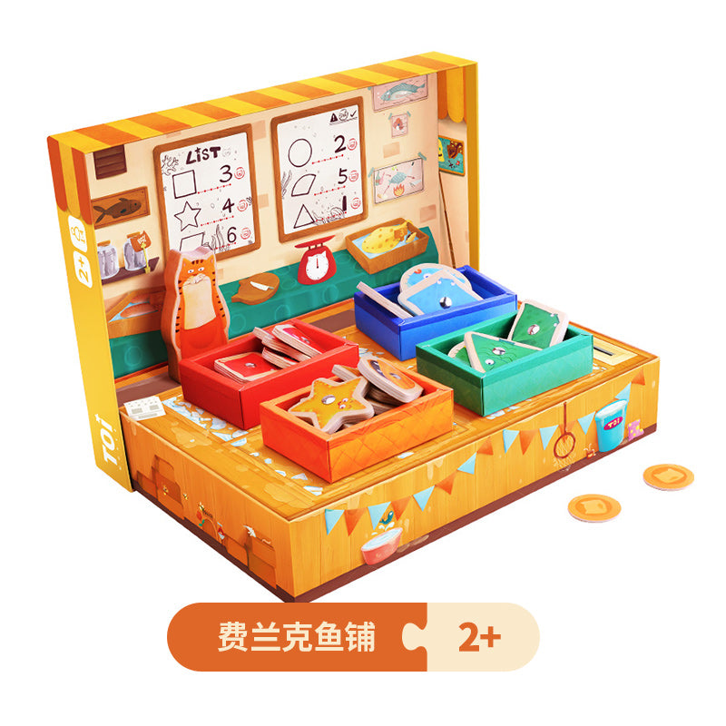 TOI弗兰克鱼铺儿童桌面钓鱼游戏 TOI Frank’s Fish Shop Board Games