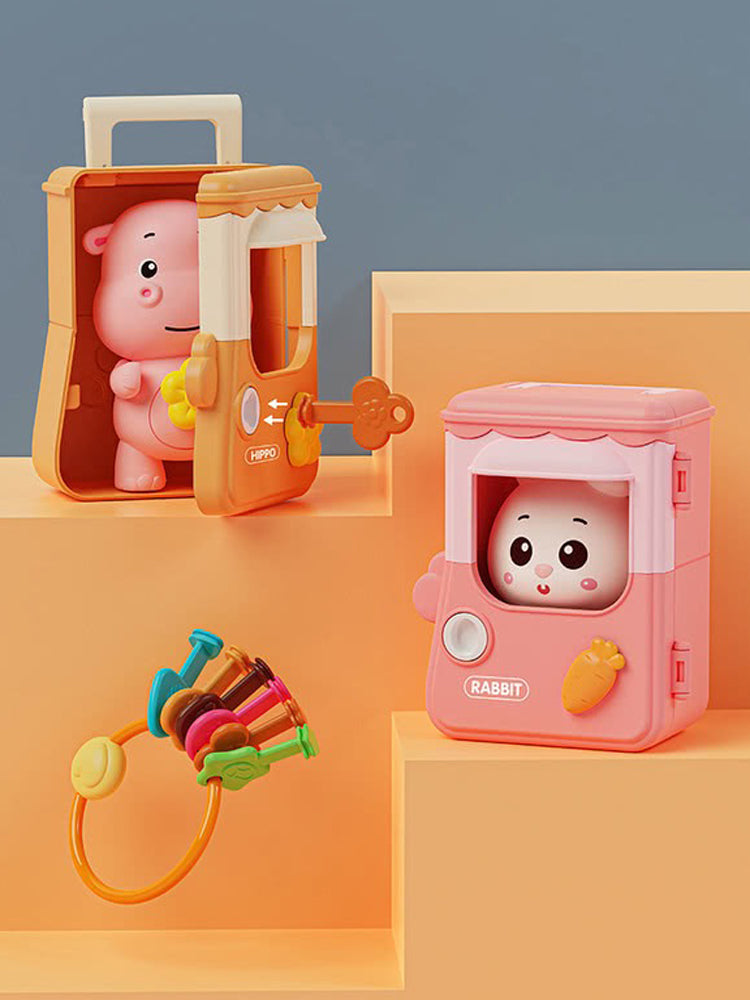 【Promesa】Pet Hospital with Recognition Keylock Bath Toys