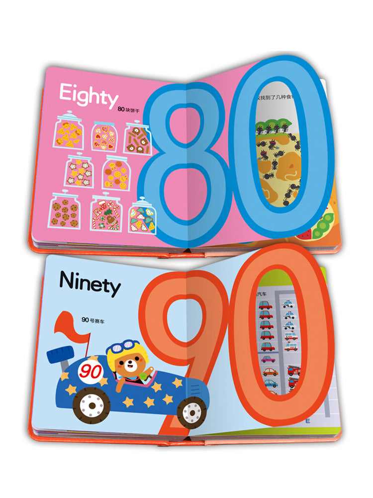 【Promesa PREORDER】England Kids Numeral 123 Early Educational Dictionary (1-5yrs)