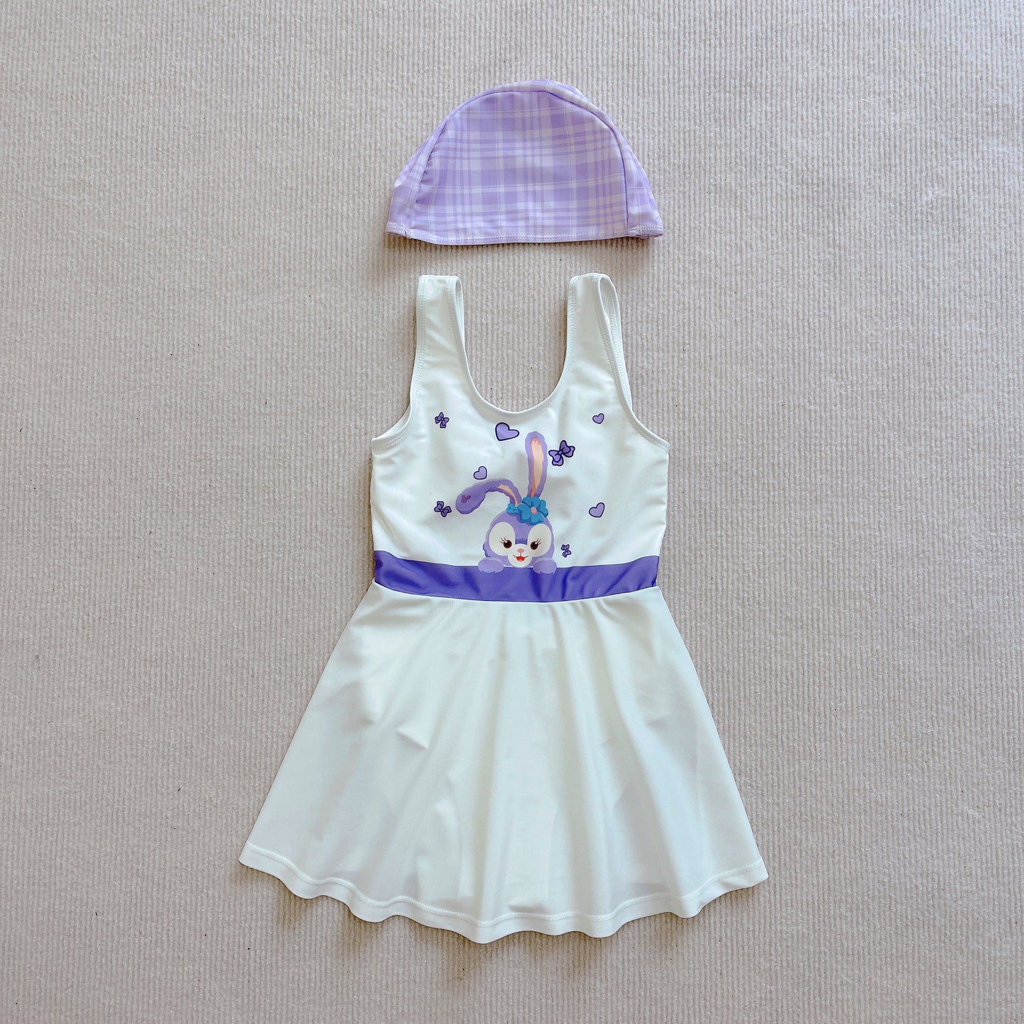 2022 NEW Cute Girl Swimsuit 2022新款女童连体裙式泳衣