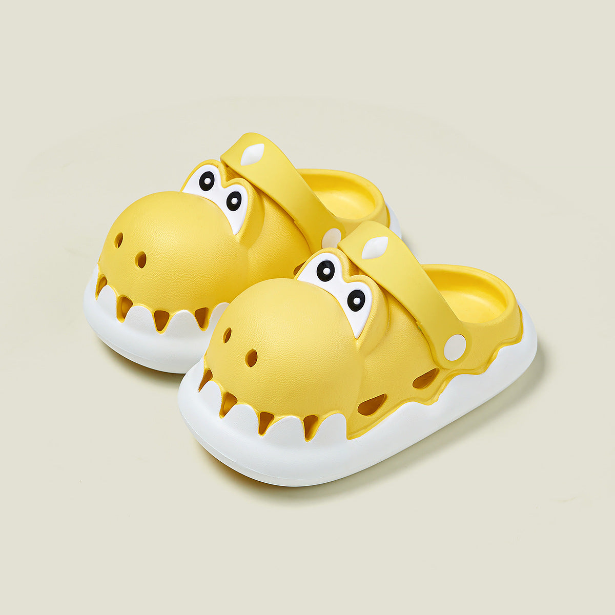 【Promesa PREORDER】Cheerful Mario Dinosaur Sandals Slippers