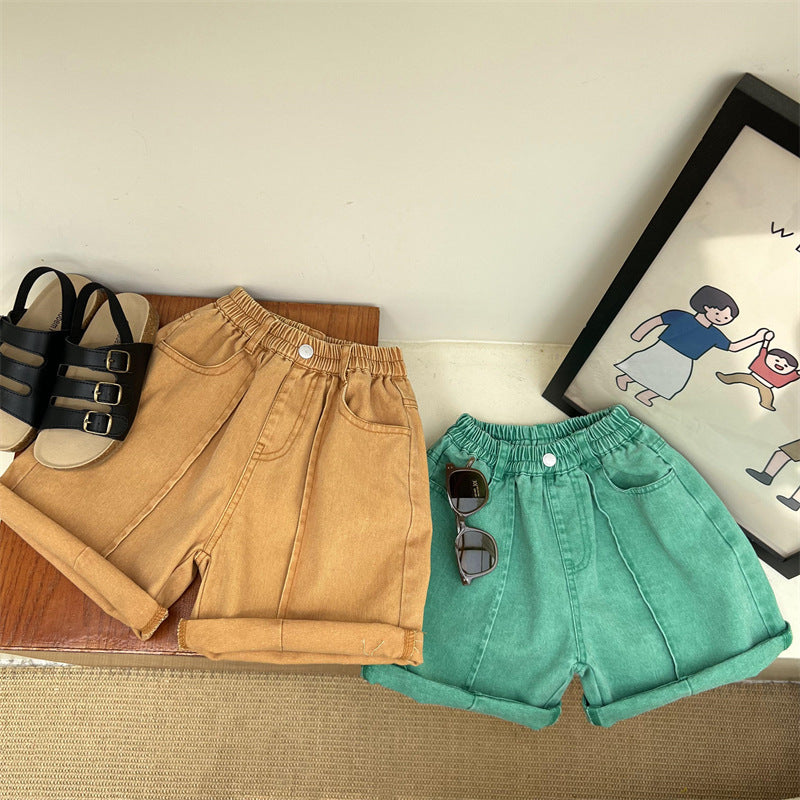 【Promesa】Summer Unisex Vintage Colourful Shorts