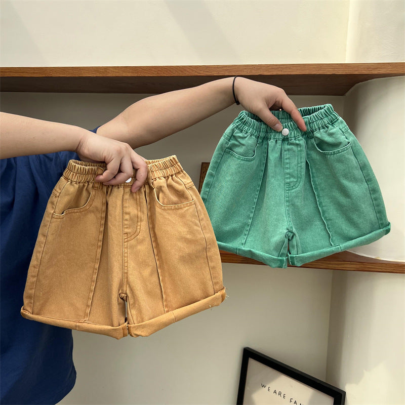 【Promesa】Summer Unisex Vintage Colourful Shorts