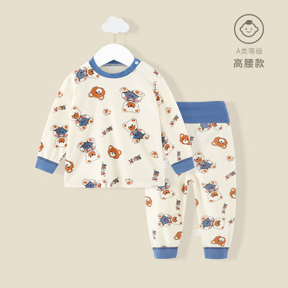 【Promesa】2023 5☆ Quality 100% Cotton Kid High Waist Pajamas